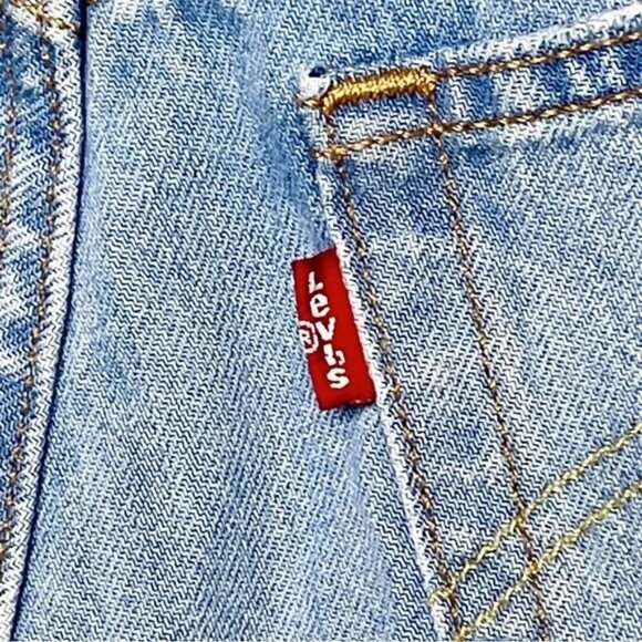 Levi's 501  high rise distressed shorts Sansome Straggler size 29 - Picture 7 of 10